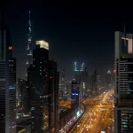 Dubai evening shot